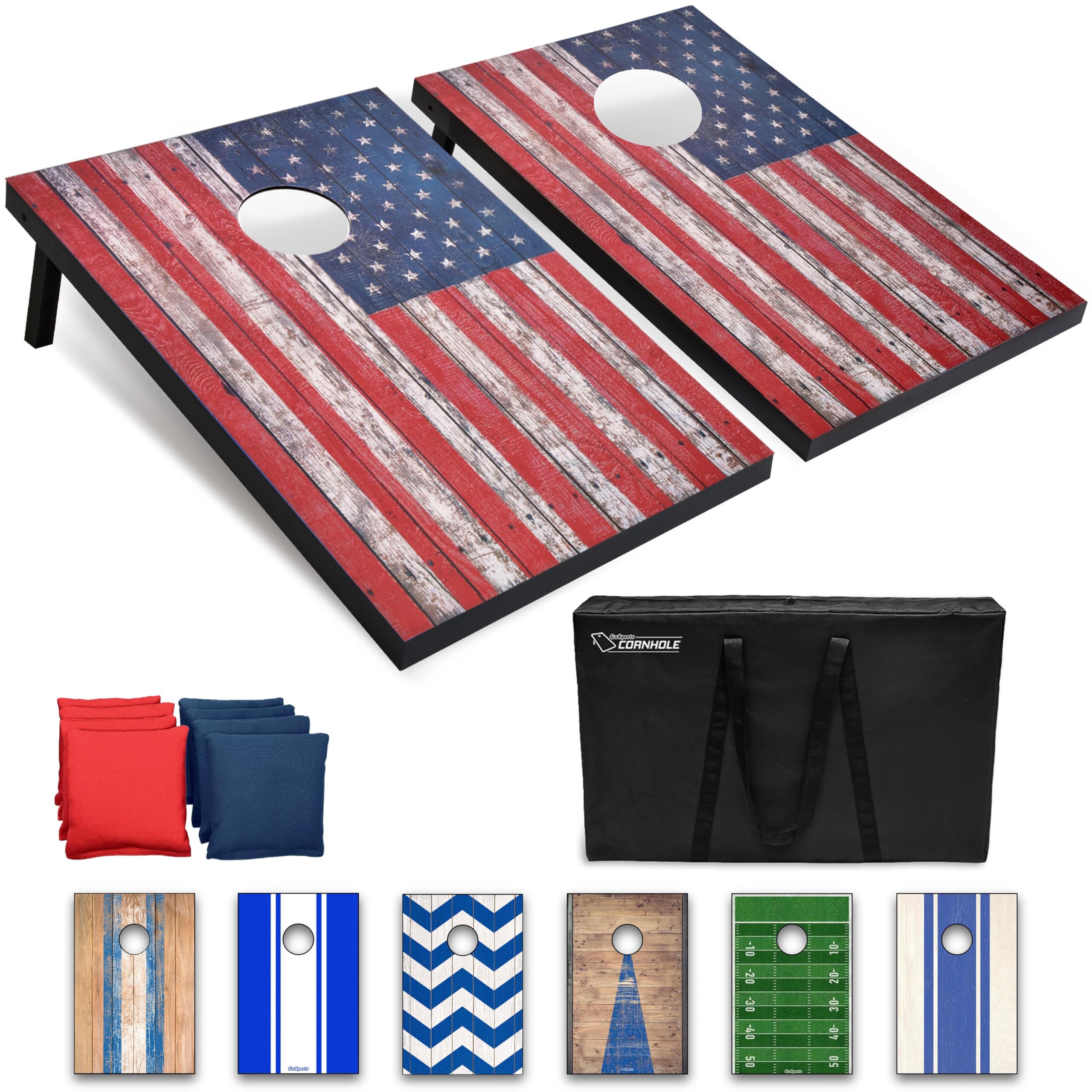 Algopix Similar Product 1 - GoSports 3 x 2 ft American Flag Design