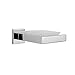 Algopix Similar Product 1 - MAYKKE TriBeCa Square Glass Soap Dish