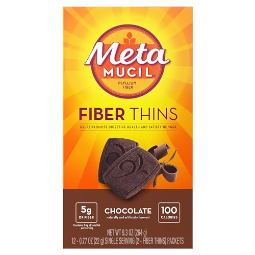 Algopix Similar Product 3 - Metamucil Fiber Thins Psyllium Husk