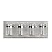 Algopix Similar Product 11 - Hanging Mason Jar Organizer  Bathroom