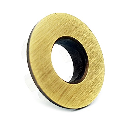 Algopix Similar Product 11 - Antique Brass Basin Sink Overflow Cover