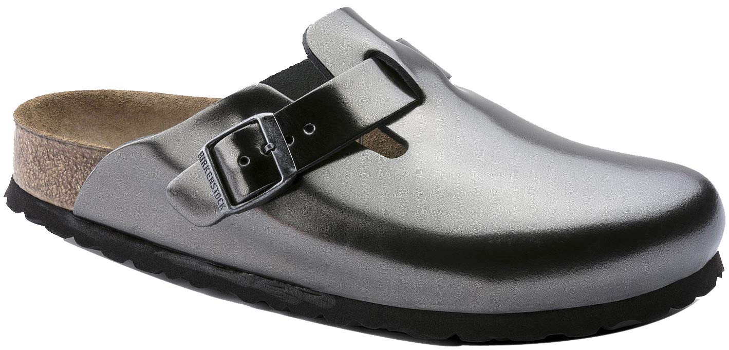 Algopix Similar Product 6 - Birkenstock Womens Boston Leather Clog