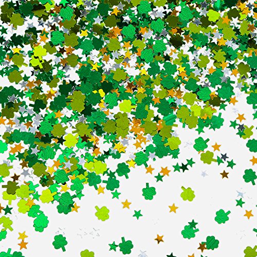 Algopix Similar Product 5 - 70 g St Patricks Day Green Shamrock