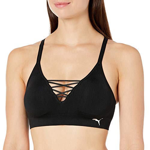Algopix Similar Product 9 - PUMA Womens Womens Lace Up Bra Bra