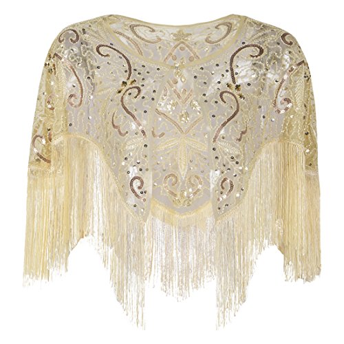 Algopix Similar Product 15 - PrettyGuide Womens Wedding Bolero Bead