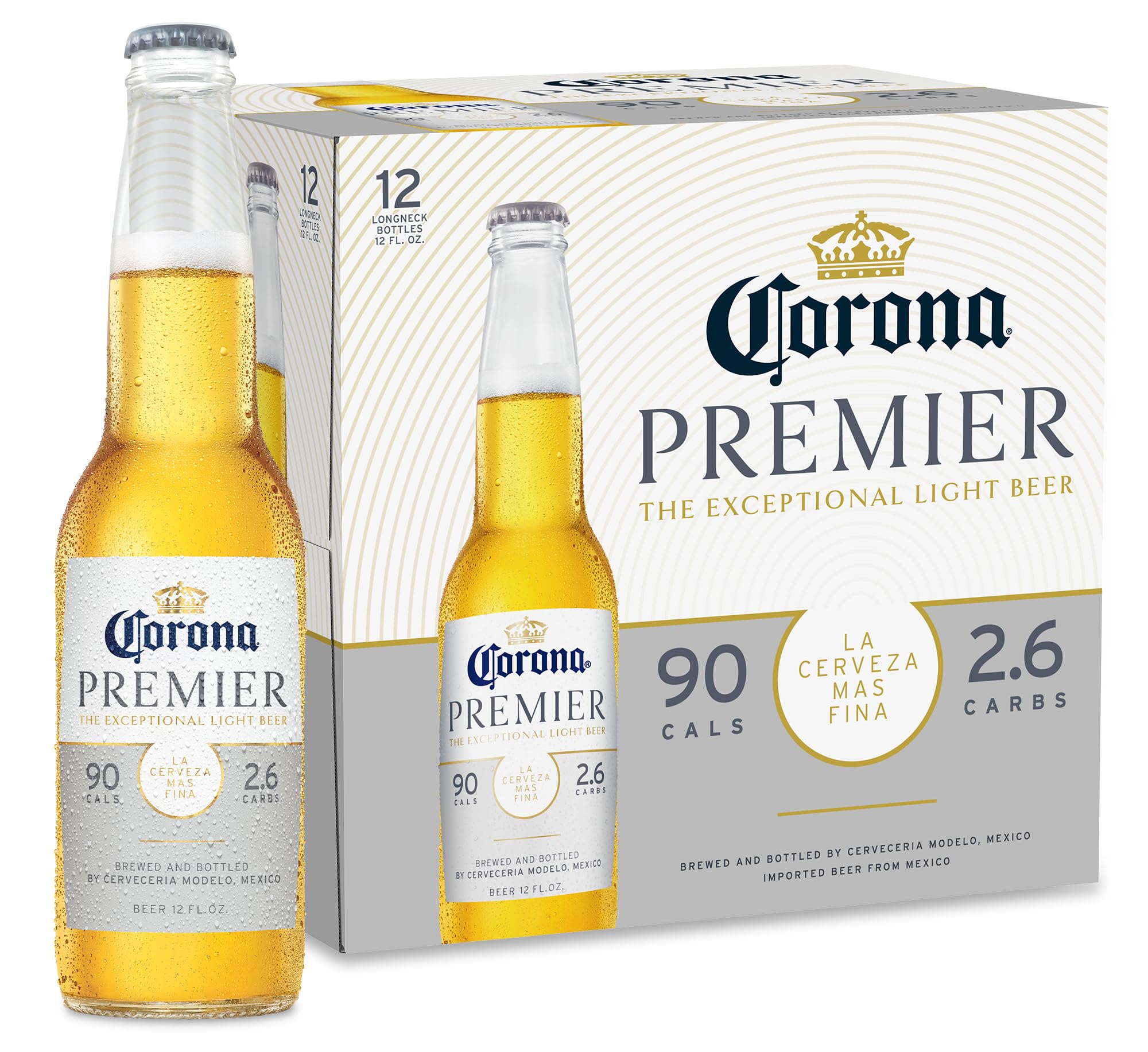 Algopix Similar Product 15 - Corona Premier, 12 pk, 12 oz bottles