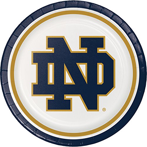 Algopix Similar Product 18 - University of Notre Dame Paper Plates