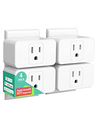 Algopix Similar Product 20 - meross WiFi Smart Plug Mini 15 Amp 