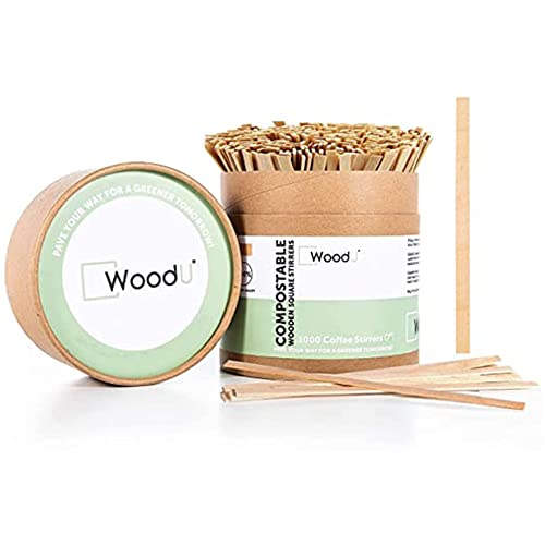 Algopix Similar Product 17 - WoodU Disposable Coffee Stir Sticks 7