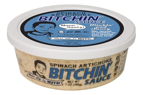 Algopix Similar Product 13 - Spinach Artichoke Bitchin Sauce 7oz 
