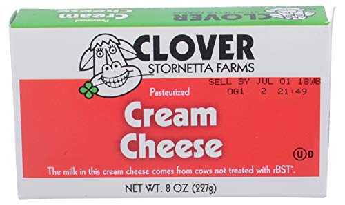 Algopix Similar Product 10 - CLOVER Cream Cheese, 8 OZ