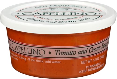 Algopix Similar Product 10 - CAPELLINO Tomato Cream Sauce, 12 OZ