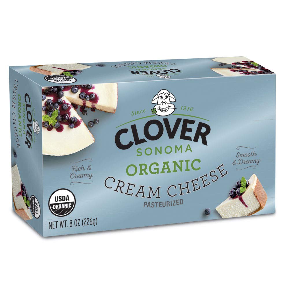 Algopix Similar Product 7 - Clover Sonoma Organic Cream Cheese bar