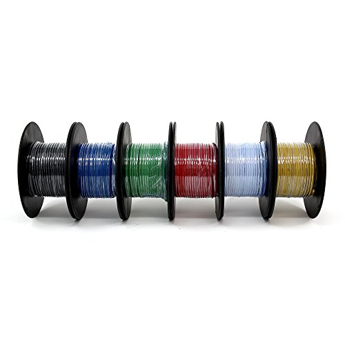 Algopix Similar Product 16 - 22AWG Solid Copper Wire MultiPack six