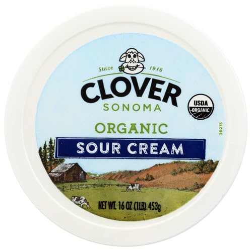 Algopix Similar Product 10 - Clover Sonoma Organic Sour Cream, 16 oz