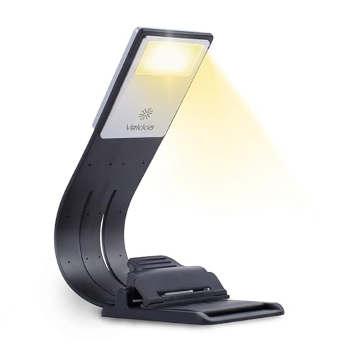 Algopix Similar Product 18 - Vekkia Bookmark Book Light Clip on