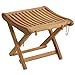 Algopix Similar Product 1 - Bare Decor Valga Backless Folding Stool