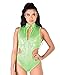 Algopix Similar Product 10 - iHeartRaves Silver Hooded Lace up Opal