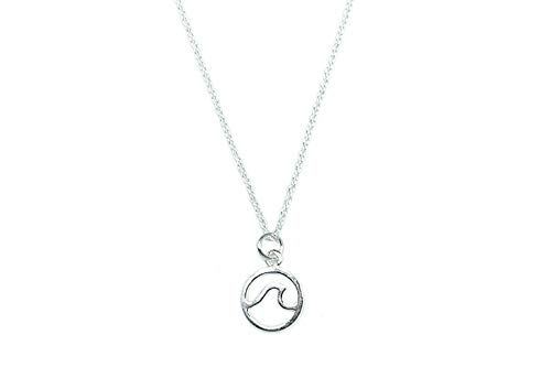 Algopix Similar Product 6 - Pura Vida Silver Wave Necklace  925