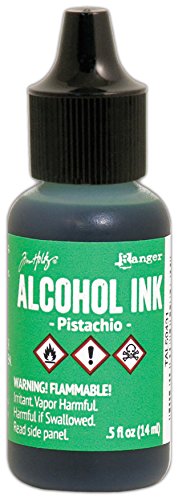 Algopix Similar Product 1 - Ranger Pistachio Tim Holtz Alcohol Ink