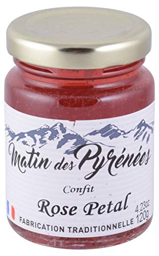 Algopix Similar Product 4 - MATIN DES PYRENNES Mini Rose Petal Jam