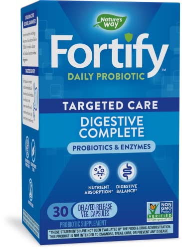 Algopix Similar Product 8 - Natures Way Fortify Daily Probiotic