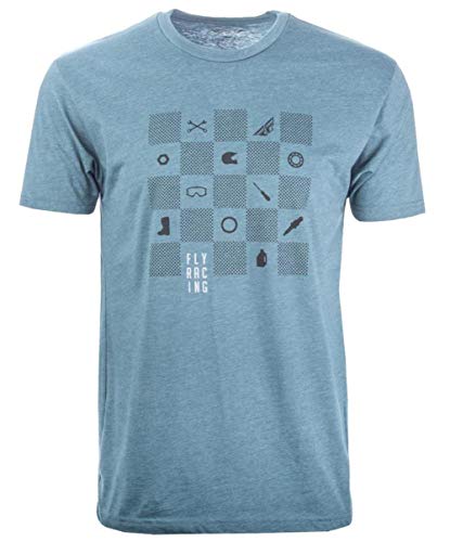 Algopix Similar Product 18 - CHECKERS TEE INDIGO MD