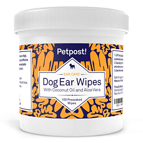 Algopix Similar Product 6 - Petpost  Dog Ear Cleaner Wipes  Ultra