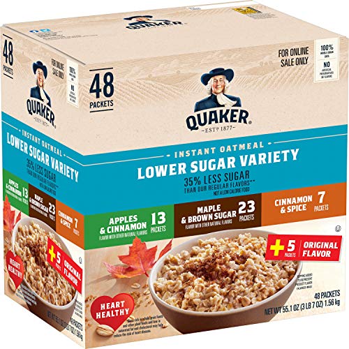 Algopix Similar Product 19 - Quaker Instant Oatmeal Lower Sugar