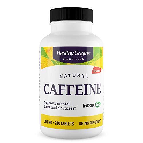 Algopix Similar Product 18 - Healthy Origins Natural Caffeine 200