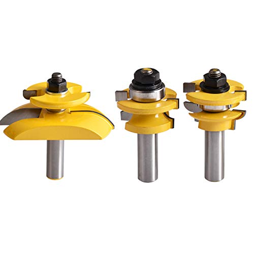 Algopix Similar Product 11 - HOHXEN 3 PCS 12 Shank Rail  Stile
