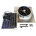 Algopix Similar Product 11 - 20Watt Gable Solar Attic Fan with