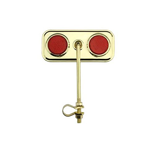 Algopix Similar Product 16 - Alta Rectangle Bike Mirror Gold