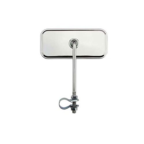 Algopix Similar Product 13 - Alta Rectangle Bicycle Mirror Chrome
