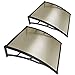 Algopix Similar Product 3 - Yescom 2Pcs 40X40 Window Patio Awning