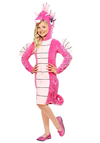 Algopix Similar Product 2 - Girl's Seahorse Costume - L