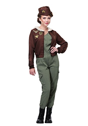 Algopix Similar Product 13 - Womens Vintage Flight Officer Costume