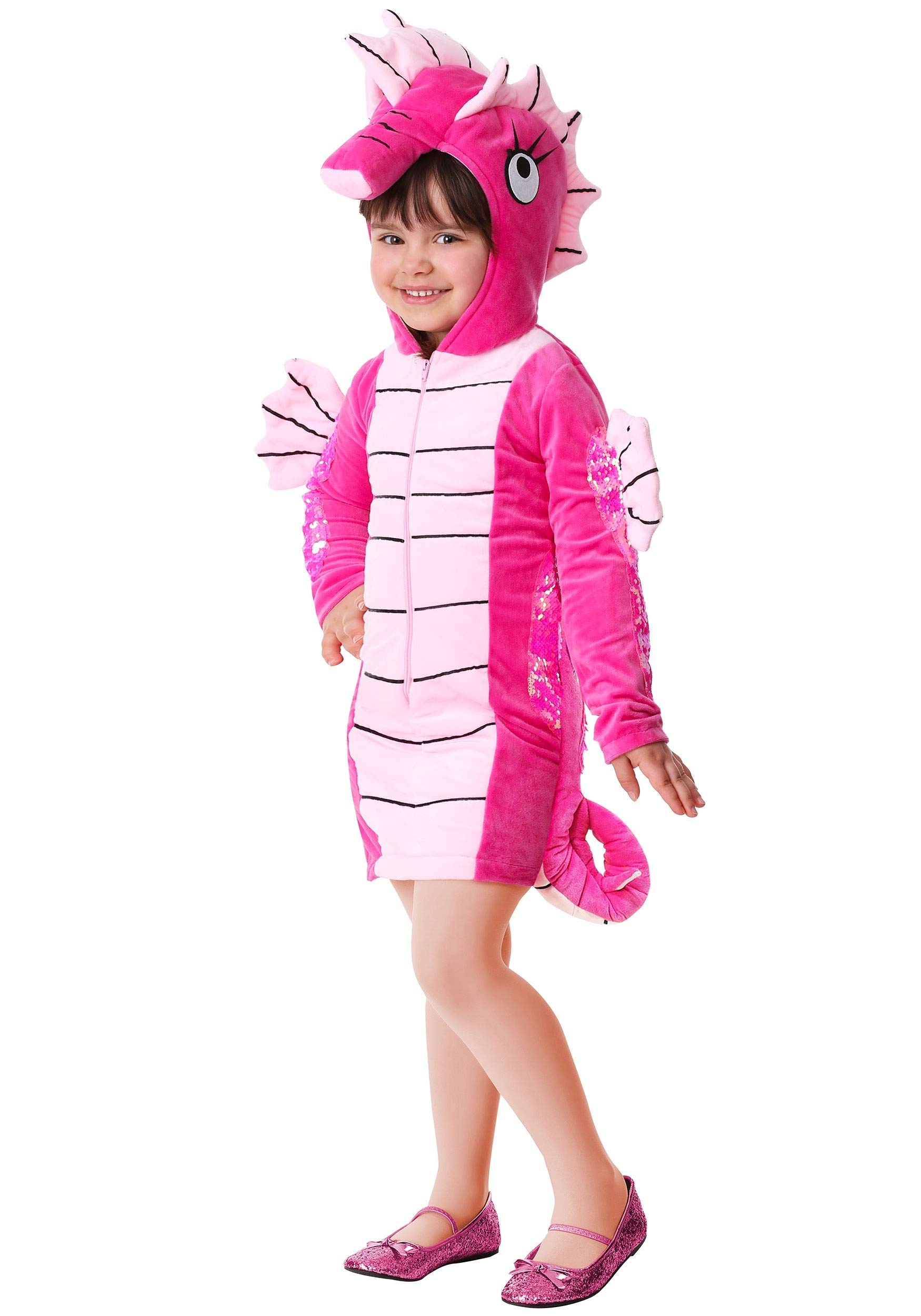 Algopix Similar Product 11 - Toddler Girl's Seahorse Costume 4T