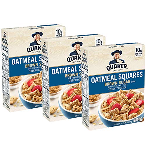 Algopix Similar Product 10 - Quaker Oatmeal Squares Breakfast