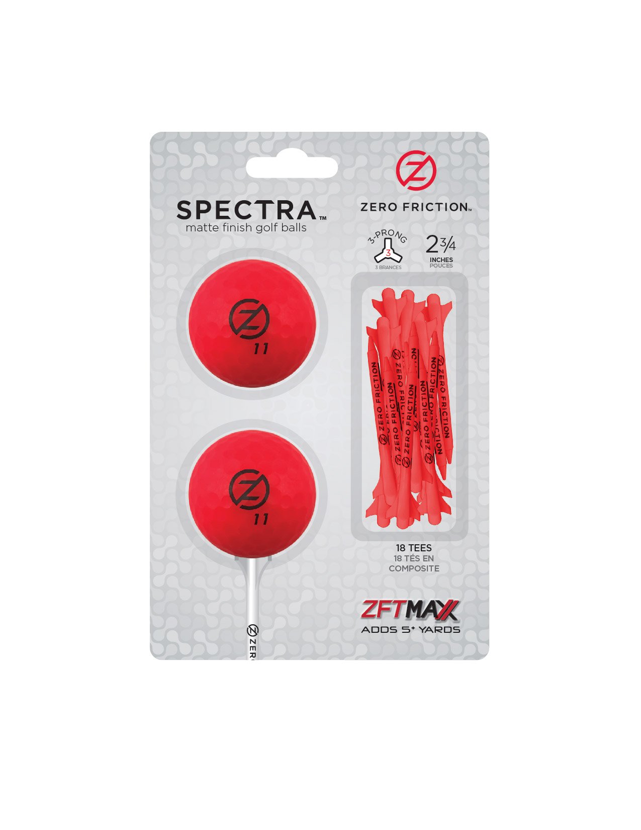 Algopix Similar Product 2 - Zero Friction Spectra 2 BallTee Pack
