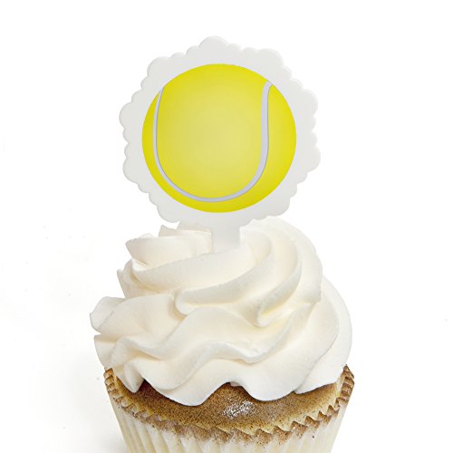 Algopix Similar Product 19 - You Got Served Tennis Cupcake Picks