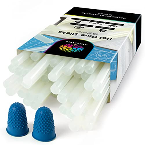Algopix Similar Product 9 - OfficeTree 50 x Hot Glue Sticks  8
