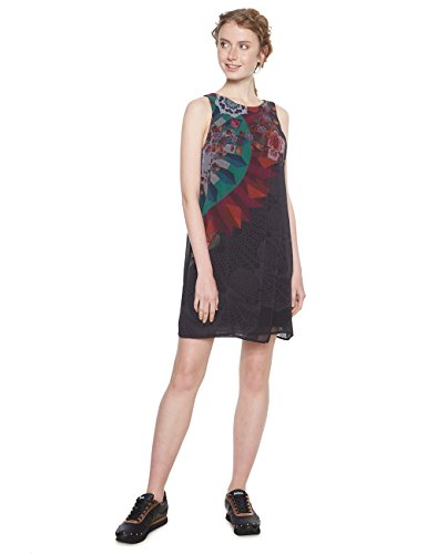Algopix Similar Product 15 - Desigual Womens Vest_Carlist Negro