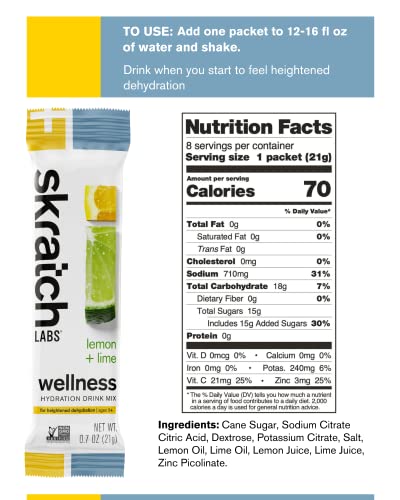 Algopix Similar Product 8 - SKRATCH LABS Wellness Hydration Drink