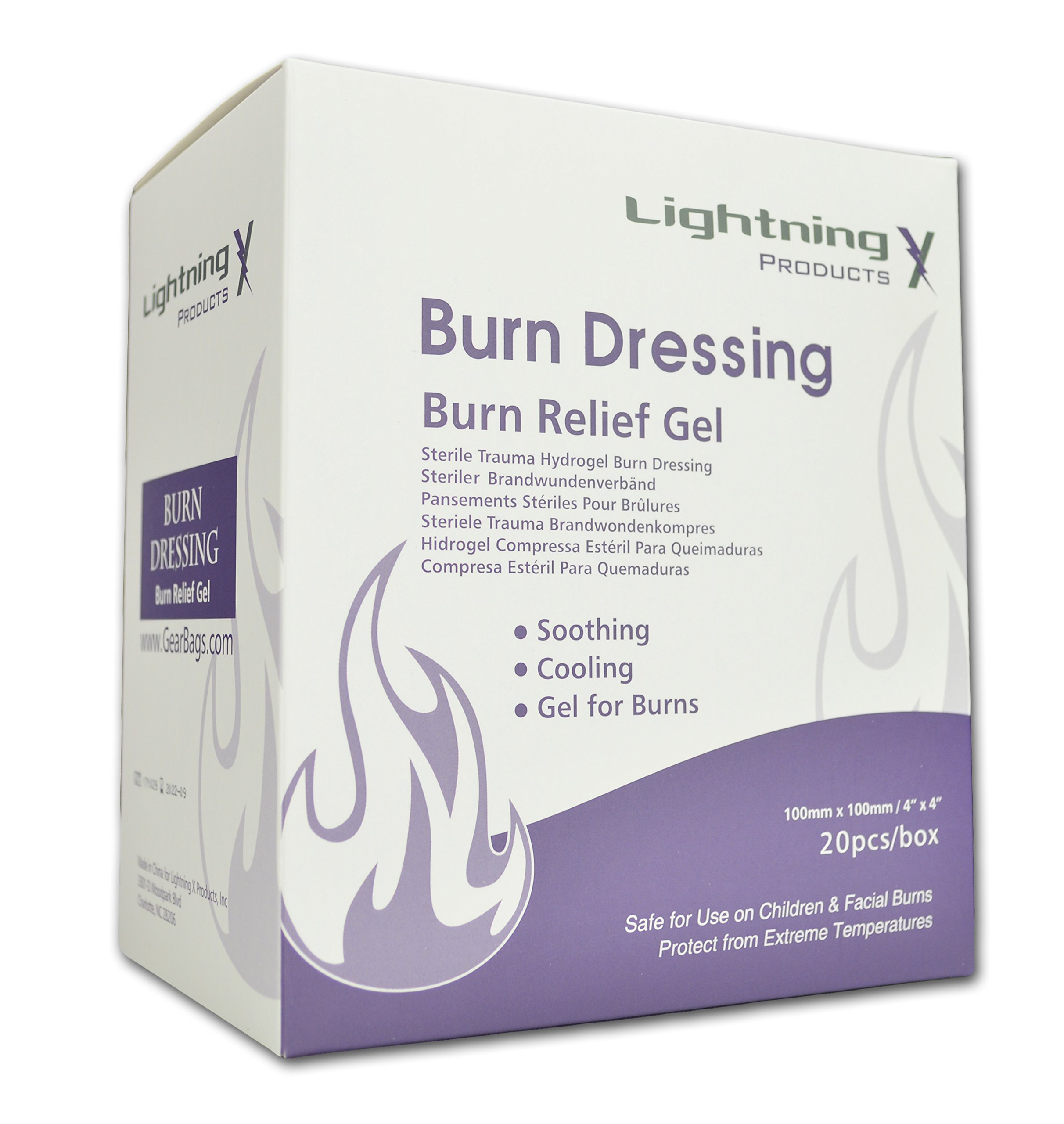 Algopix Similar Product 8 - Lightning X Cooling Burn Relief Gel 4