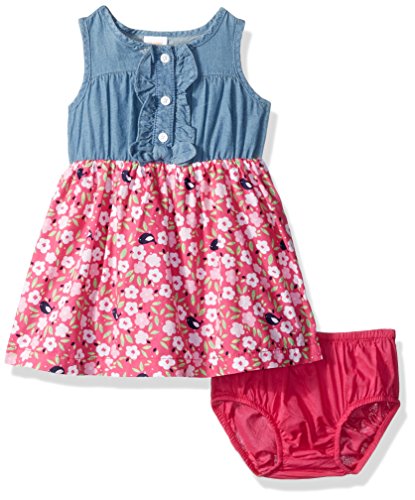 Algopix Similar Product 17 - Gymboree Baby Girls Sleeveless Chambray