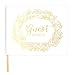Algopix Similar Product 19 - bloom daily planners Wedding Guest Book