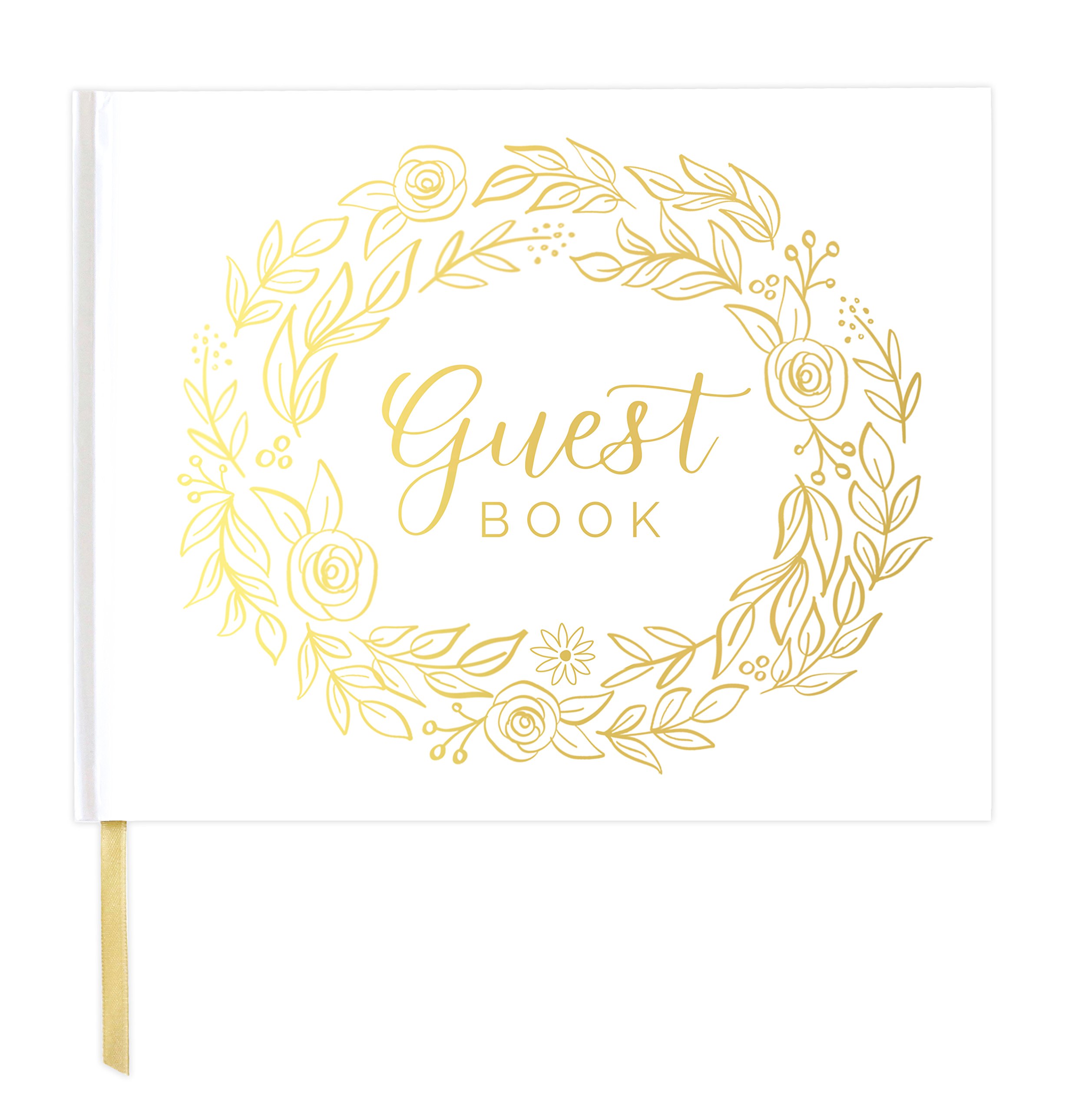 Algopix Similar Product 17 - bloom daily planners Wedding Guest Book