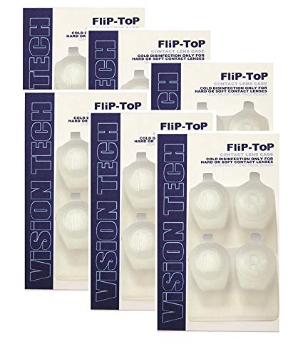 Algopix Similar Product 7 - Flip Top Contact Lens Case  12 Pack 