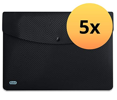 Algopix Similar Product 9 - Elba Snap Wallet Urban DIN A4 with